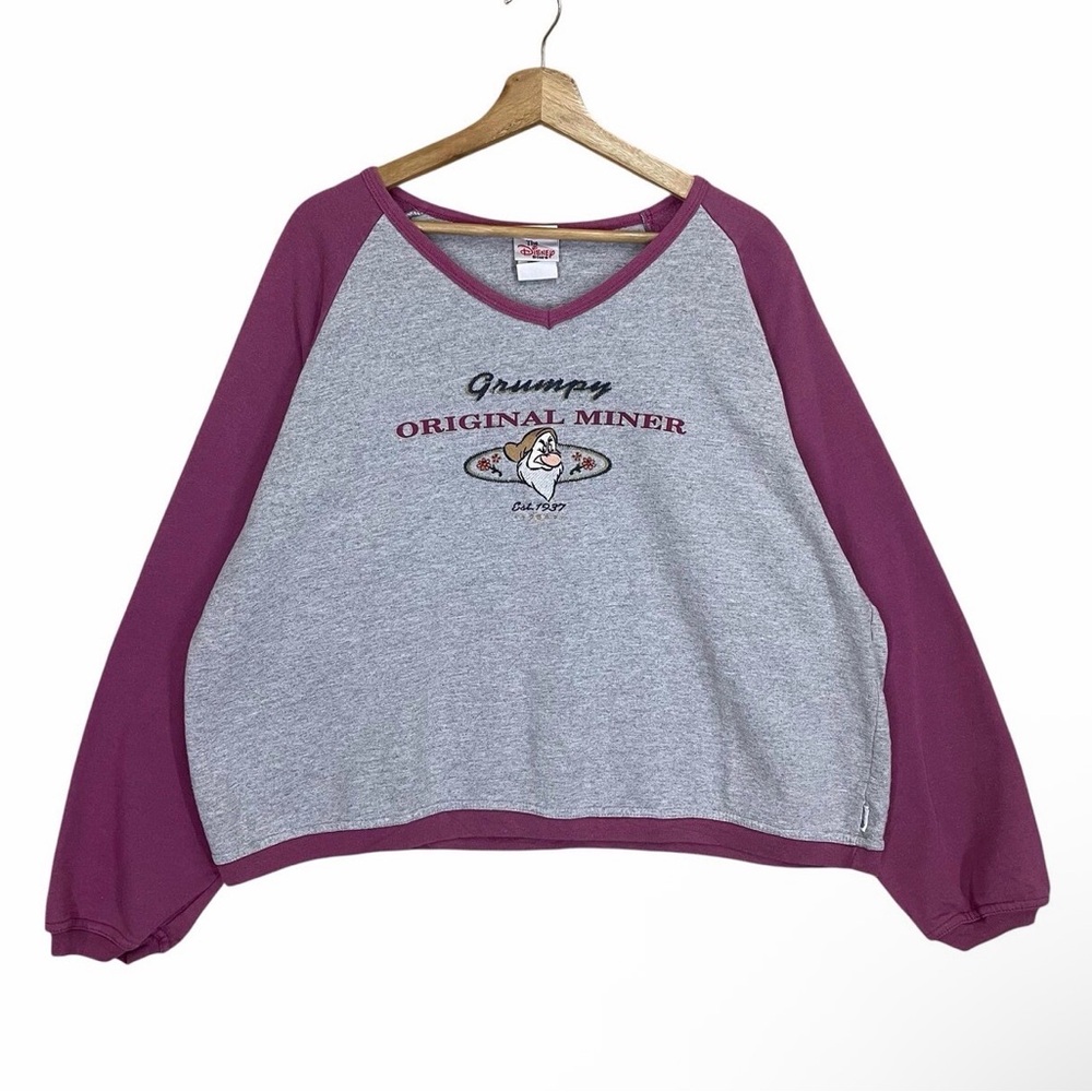 *Brand New* VINTAGE 90s Original Disney “Grumpy” (Snow White) Sweatshirt